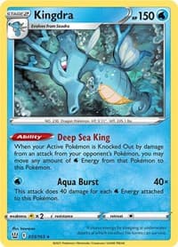 Kingdra - SWSH05: Battle Styles - Pokemon card
