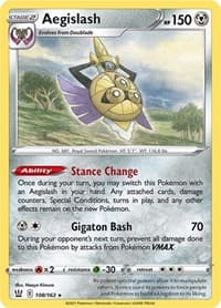 Aegislash (108) - SWSH05: Battle Styles - Pokemon card