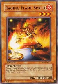 Raging Flame Sprite - Rise of Destiny - YuGiOh card