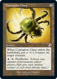 Contagion Clasp - Time Spiral: Remastered - Magic: The Gathering card