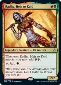 Radha, Heir to Keld - Time Spiral: Remastered - Magic: The Gathering card