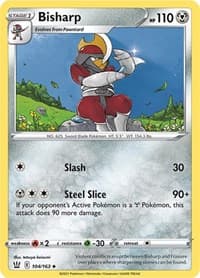 Bisharp - SWSH05: Battle Styles - Pokemon card