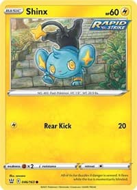 Shinx - SWSH05: Battle Styles - Pokemon card