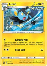 Luxio - SWSH05: Battle Styles - Pokemon card