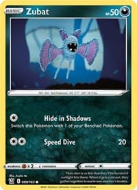 Zubat - SWSH05: Battle Styles - Pokemon card
