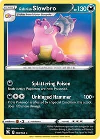 Galarian Slowbro - SWSH05: Battle Styles - Pokemon card