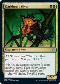 Darkheart Sliver - Time Spiral: Remastered - Magic: The Gathering card