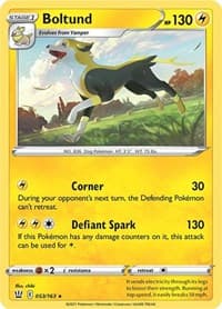 Boltund - SWSH05: Battle Styles - Pokemon card