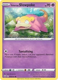 Galarian Slowpoke - SWSH05: Battle Styles - Pokemon card