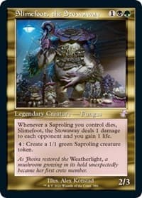 Slimefoot, the Stowaway - Time Spiral: Remastered - Magic: The Gathering card