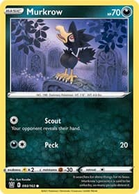 Murkrow - SWSH05: Battle Styles - Pokemon card