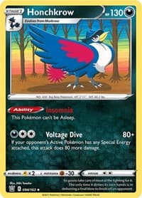 Honchkrow - SWSH05: Battle Styles - Pokemon card