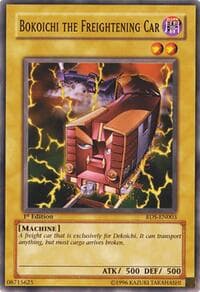 Bokoichi the Freightening Car - Rise of Destiny - YuGiOh card