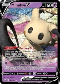 Mimikyu V - SWSH05: Battle Styles - Pokemon card