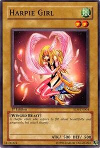 Harpie Girl - Rise of Destiny - YuGiOh card