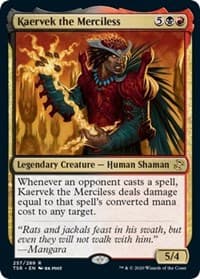 Kaervek the Merciless - Time Spiral: Remastered - Magic: The Gathering card
