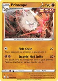 Primeape - SWSH05: Battle Styles - Pokemon card