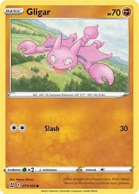 Gligar - SWSH05: Battle Styles - Pokemon card