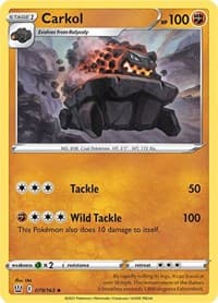 Carkol - SWSH05: Battle Styles - Pokemon card