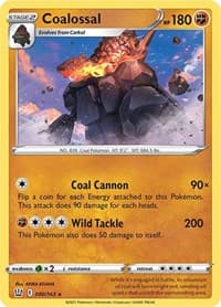 Coalossal - SWSH05: Battle Styles - Pokemon card