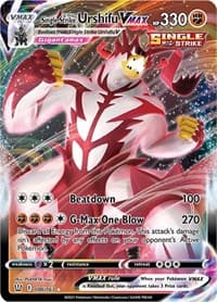 Single Strike Urshifu VMAX - SWSH05: Battle Styles - Pokemon card