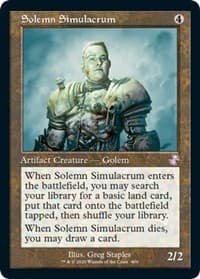Solemn Simulacrum - Time Spiral: Remastered - Magic: The Gathering card