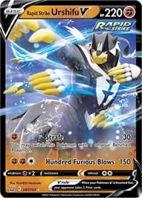 Rapid Strike Urshifu V - SWSH05: Battle Styles - Pokemon card