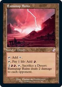 Ramunap Ruins - Time Spiral: Remastered - Magic: The Gathering card