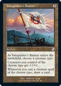 Vanquisher's Banner - Time Spiral: Remastered - Magic: The Gathering card