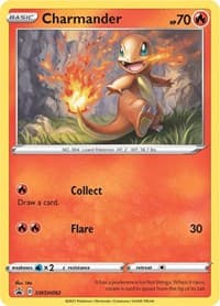 Charmander - SWSH092 - SWSH: Sword & Shield Promo Cards - Pokemon card