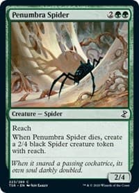 Penumbra Spider - Time Spiral: Remastered - Magic: The Gathering card