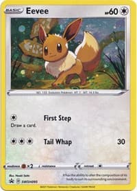 Eevee - SWSH095 - SWSH: Sword & Shield Promo Cards - Pokemon card