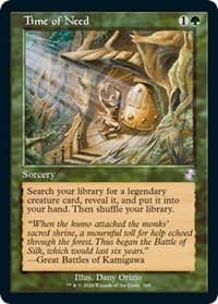 Time of Need - Time Spiral: Remastered - Magic: The Gathering card