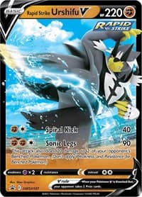 Rapid Strike Urshifu V - SWSH107 - SWSH: Sword & Shield Promo Cards - Pokemon card