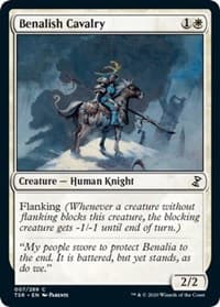 Benalish Cavalry - Time Spiral: Remastered - Magic: The Gathering card