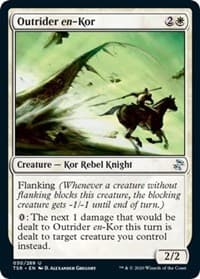 Outrider en-Kor - Time Spiral: Remastered - Magic: The Gathering card