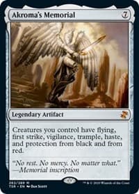 Akroma's Memorial - Time Spiral: Remastered - Magic: The Gathering card