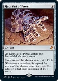 Gauntlet of Power - Time Spiral: Remastered - Magic: The Gathering card