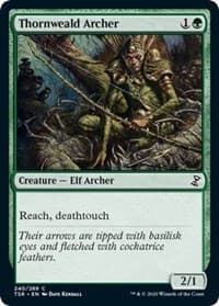 Thornweald Archer - Time Spiral: Remastered - Magic: The Gathering card