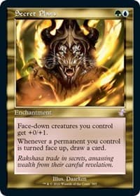 Secret Plans - Time Spiral: Remastered - Magic: The Gathering card