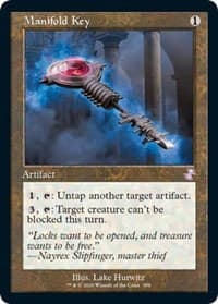 Manifold Key - Time Spiral: Remastered - Magic: The Gathering card