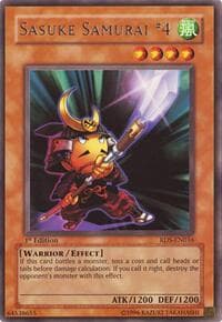 Sasuke Samurai #4 - Rise of Destiny - YuGiOh card