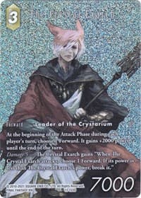 The Crystal Exarch (Full Art) - Opus XIII: Crystal Radiance - Final Fantasy TCG card