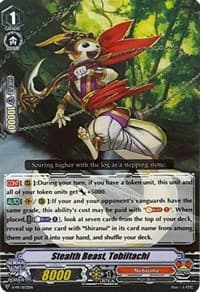 Stealth Beast, Tobiitachi - V Promo Cards - Cardfight Vanguard card