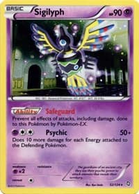 Sigilyph - 52/124 (Cosmos Holo) - Blister Exclusives - Pokemon card