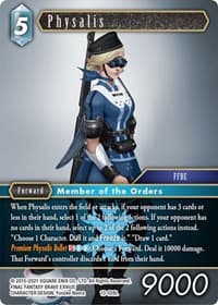 Physalis - Opus XIII: Crystal Radiance - Final Fantasy TCG card