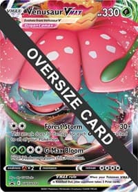 Venusaur VMAX - SWSH102 - Jumbo Cards - Pokemon card