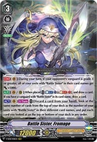 Battle Sister, Fromage - V-SS08: Clan Selection Plus Vol.2 - Cardfight Vanguard card