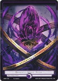 Darkness Magic Stone - The Magic Stone War - Zero - Force of Will card