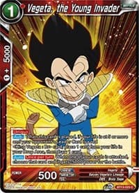 Vegeta, the Young Invader - Supreme Rivalry - Dragon Ball Super: Masters card